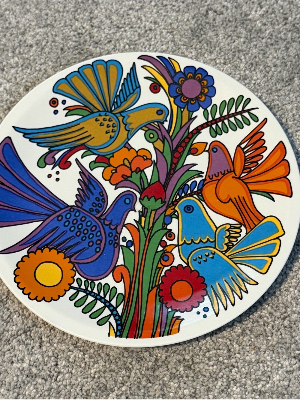 Collectible Villeroy & Boch Vintage Acapulco Porcelain Salad Plate 8”